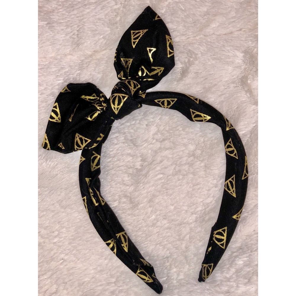 Harry Potter-Deathly Hallows Rivet Headband